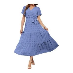Fashion Brand - NWT - Elegant Blue Maxi Dress